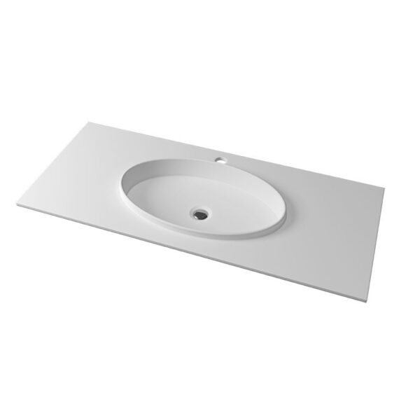 Lavoar Compozit 60cm Kuma Zoom ES50g2 Alb