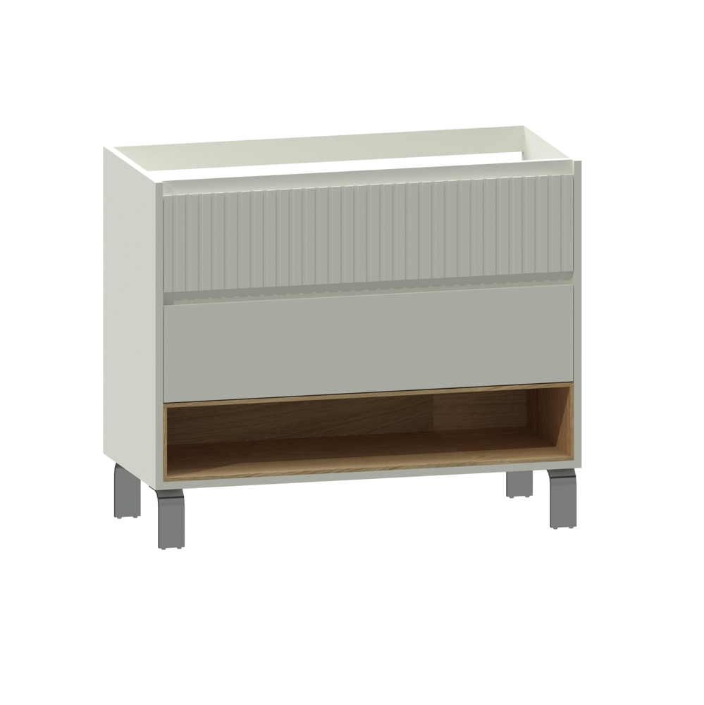 mobilier baie cu picioare